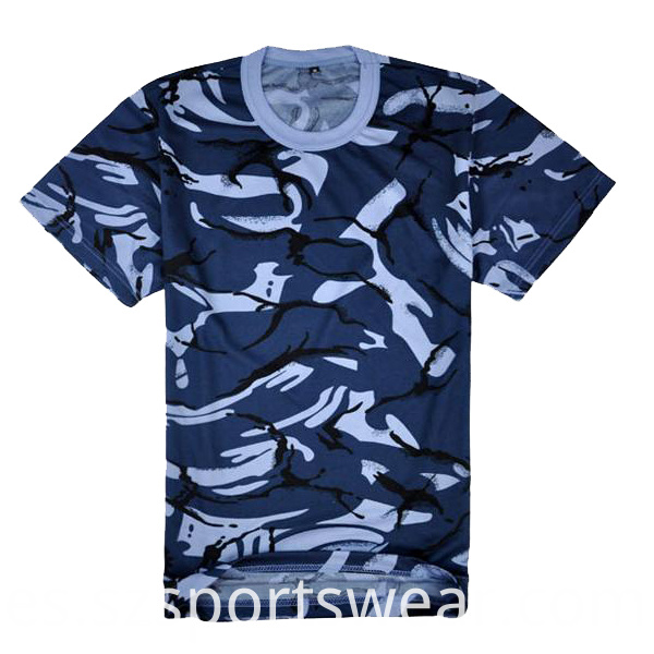 Plain Custom Camo Dry Fit T Shirts for Sales